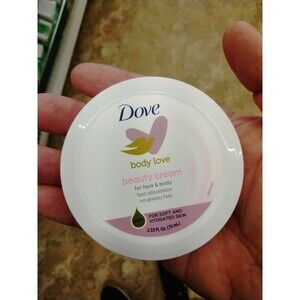Dove Beauty Cream Body Love Body Face Skin Nourish & Moisturizer 2.53 fl.oz 75ml